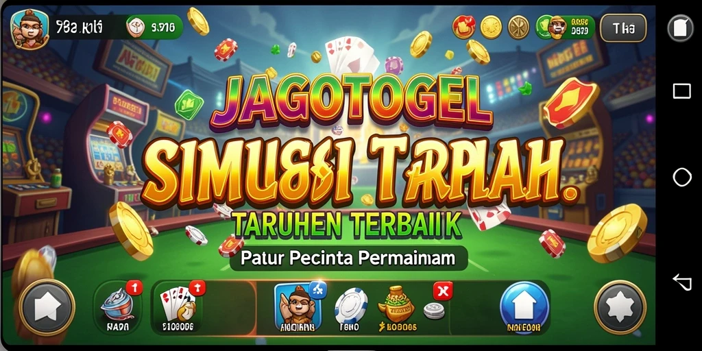 Tampilan gameplay JAGOTOGEL yang menarik dan interaktif.